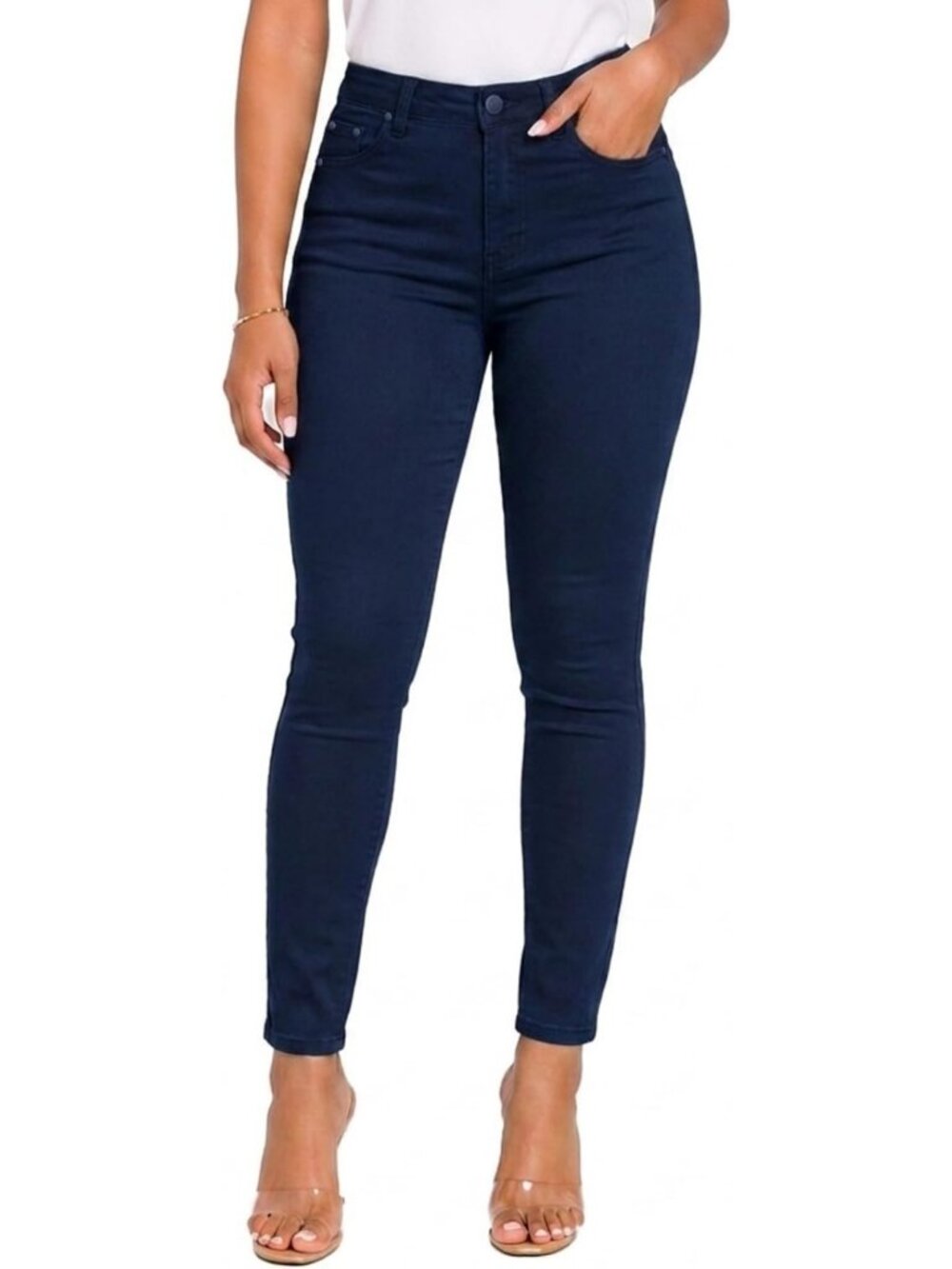 Juniors' Uniform Skinny Pants - Stylish, Comfortable, Versatile Fit for School